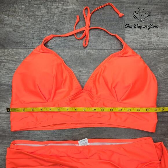 Pink Queen Plus Size Waist Wrap Bikini Swimsuit Size 3XL - Picture 2 of 3